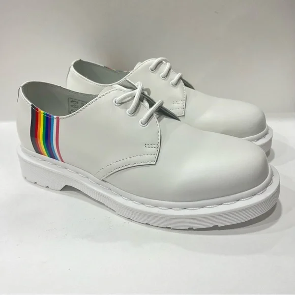 Dr. Martens 1461 For Pride Oxford - White with Rainbow - Men 7 s-l400.jpg main image 2